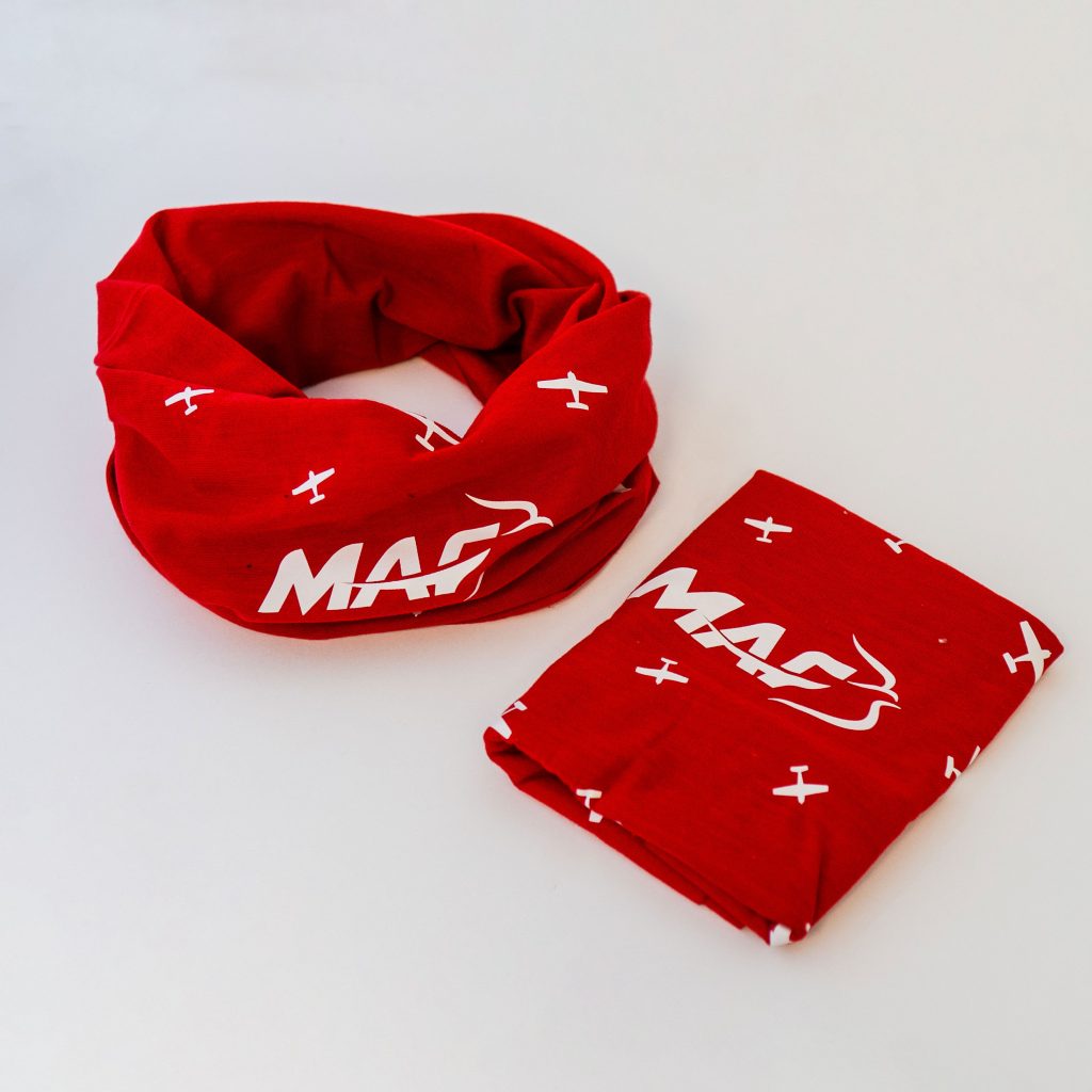 BUFF ROOD ZWART GRIJS MAF